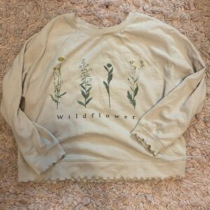 Dry Goods Cream Wildflower Sweater